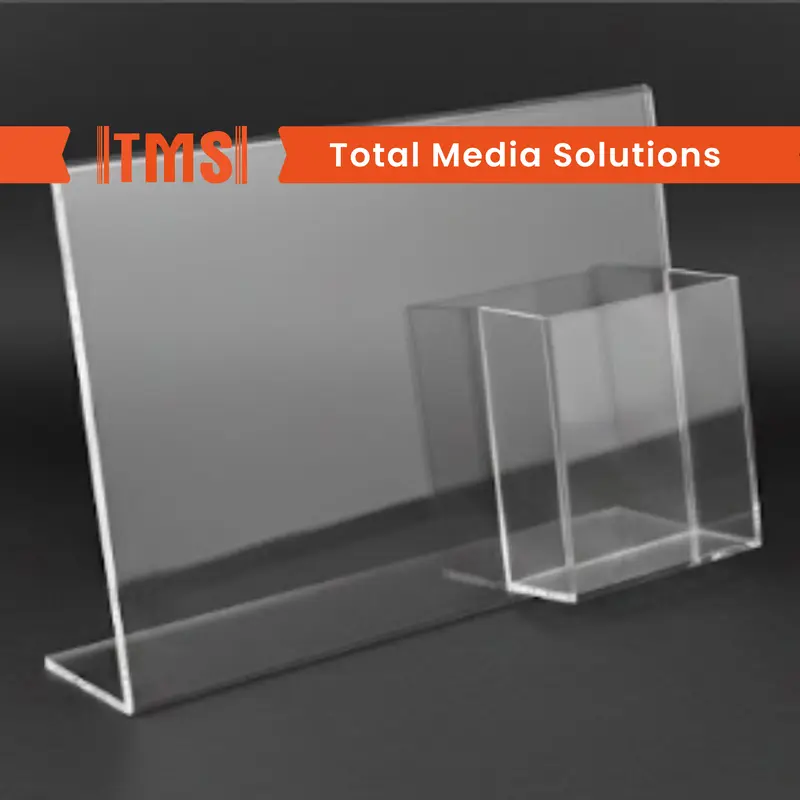 Brochure Holder With Pocket