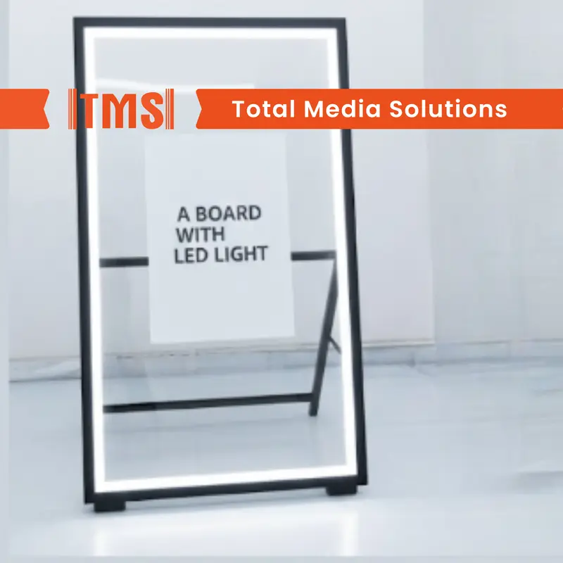 A Board with LED Light 60x160cm