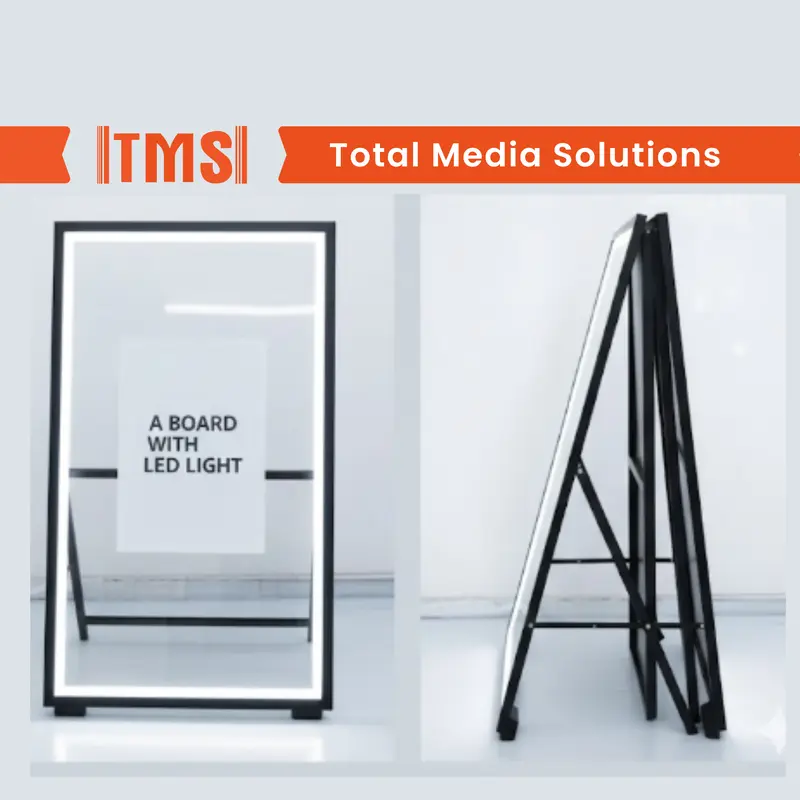 A Board with LED Light 60x160cm